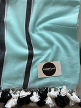 Indupriyaa Sky Pure Handloom Mulmul Cotton Saree